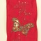 The Ribbon People Red Regal Butterfly Print Wired Craft Ribbon 4&#x22; x 10 Yards